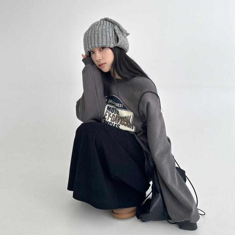 Women s Cozy Winter Knitted Bonnet Beanie C7493_Ivory