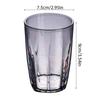 Shatterproof Plastic Wine Glass Unbreakable Water Tumblers Plastic Drinking Glasses for Bar Party Reusable Drinking Cups