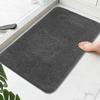 Anti-Slip Absorbent U-Shaped Bathroom Toilet Mat