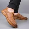 Modische italienische Marke Herren Oxford Schuhe Klassische braune Herren Outdoor Wanderschuhe Vielseitige hochwertige Leder Arbeitskleidungsschuhe