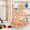Foldable Studio Easel Angle & Height Adjustable Beechwood Painting and Display Easel, Portable Sturdy Table Desktop Holder Stand with Drawer