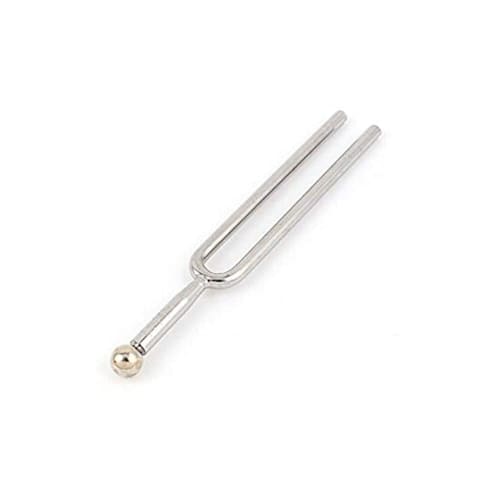 Convenient and smart sound source tuner tuning fork 523 Hz silver tone metal