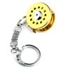 Outdoor Fishing Tackle Gift Fishing Reel Keychain Portable Practical Bag Pendant