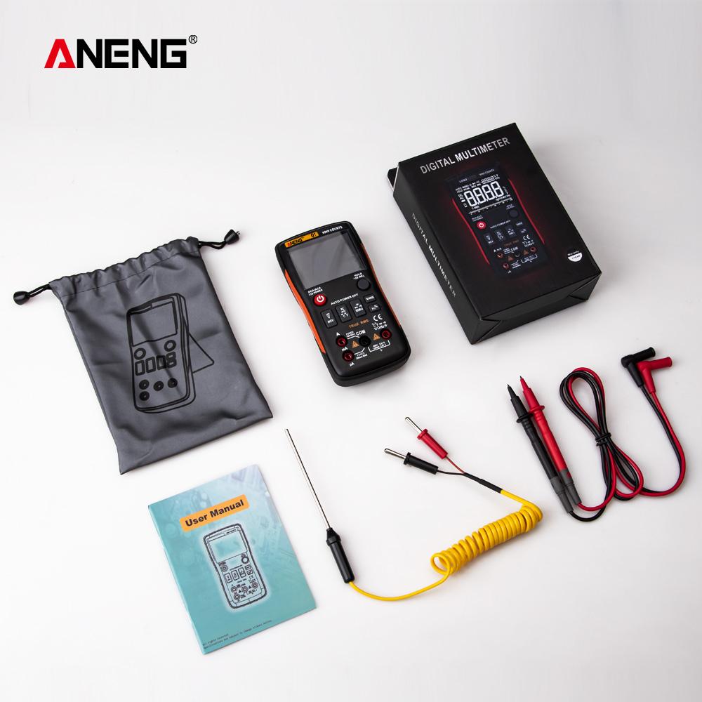 Smart Multimeter Tester ANENG Q1 Digital Display High Precision Professional True RMS 9999 Counts Auto Range Electrician Tools