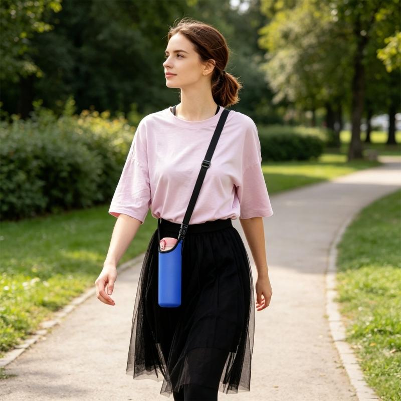 Protective Cloth Drink Case For Kids Insulated Bottle And Juice Glass Prevents Marks And Dust Easy To Clean And Carry