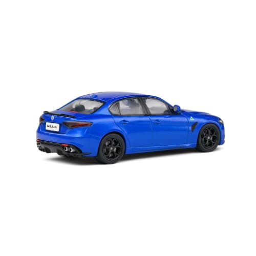 Solido Alfa Romeo Giulia 1/43 Scale Miniature Car GIULIA QUADRIFOGLIO 2016 (Blue)