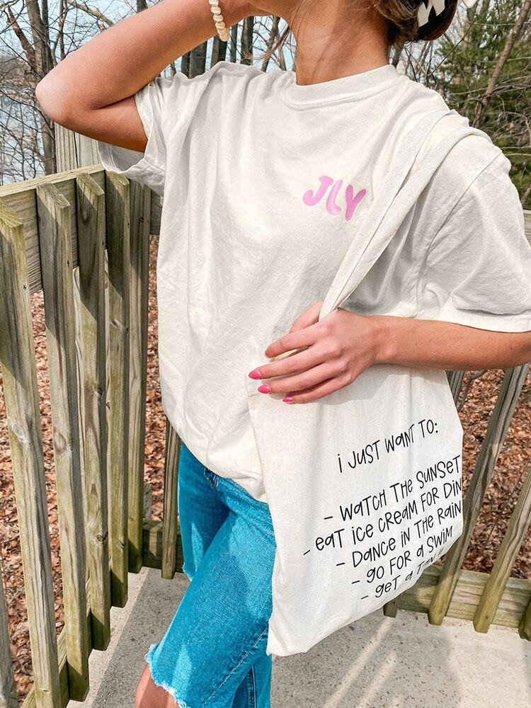 Jesus Loves Me Letter Tricouri pentru femei Topuri supradimensionate respirabile Creativitate Toate matematice Mâneci scurte Gâtul O femei Tricou din bumbac Îmbrăcăminte