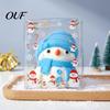 Xmas Tree Squeeze Toy Christmas Snowman Stress Relief Toy, Soft Toys for Adults Cat Paw Sensory Fidget Holiday Party Favors