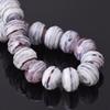 10pcs 12x8mm Rondelle Faceted Opaque Lampwork Glass Loose Spacer Beads For Jewelry Making DIY Crafts Findings