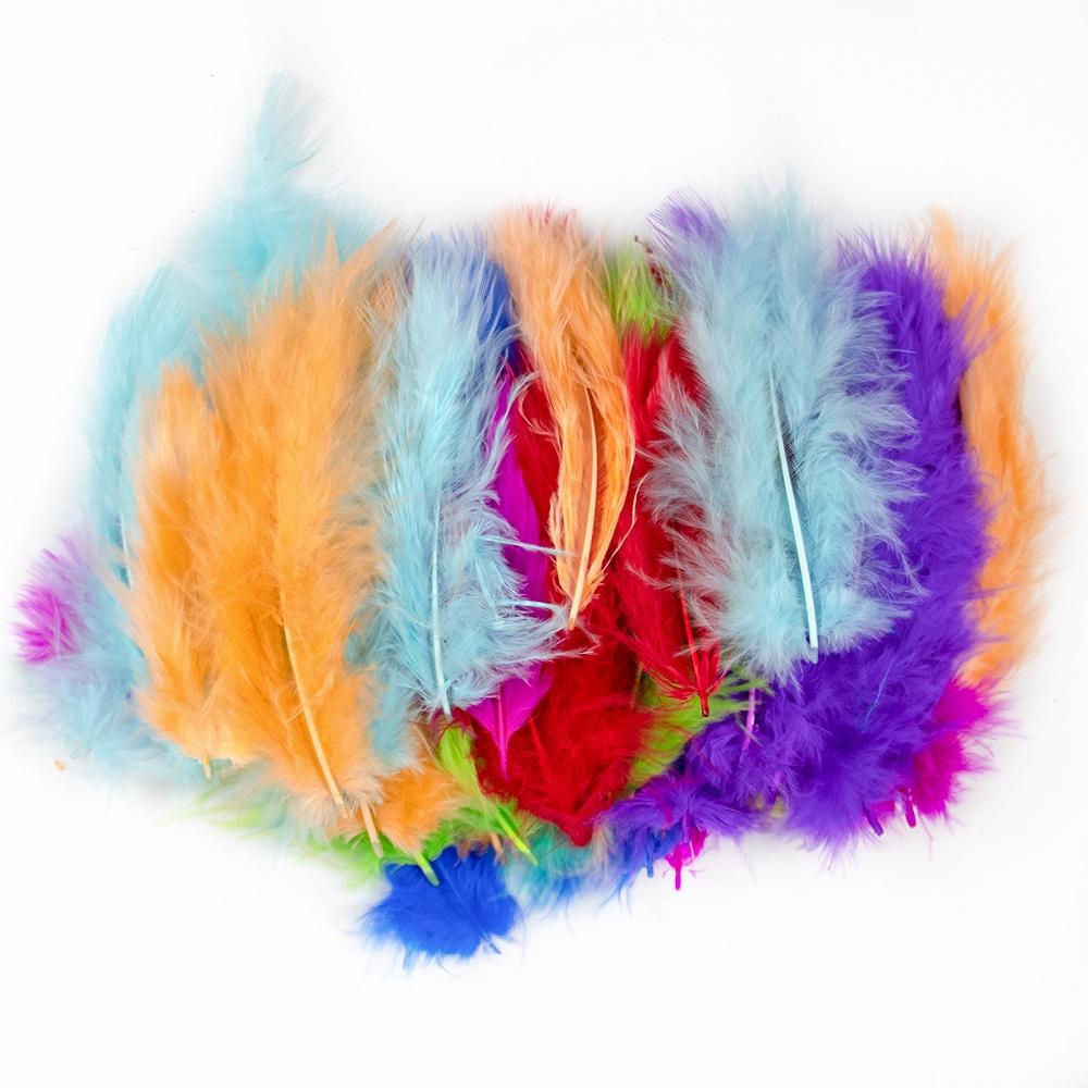 50/100pcs Natural Turkey Feathers 10-15cm Fluffy Turkey Plumes DIY Jewelry Craft Making Accesories Wedding Party Decoration