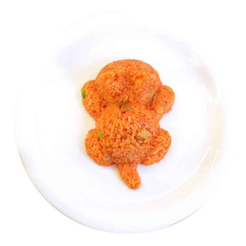 Set of 2 Cute Cats Shaped Rice Molds for Fun Meal Preparation Animal Shape Sushi Mould Mashed Potato Baking Supplies