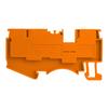 Conector de Barramento 2,5Mm2 1P 3 Fios Terminal Push-In Laranja