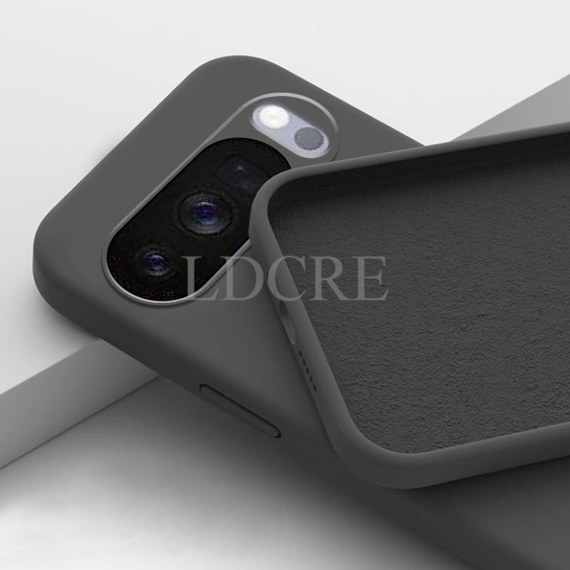 Liquid Silicone Plain Cover For Google Pixel 10 Pro Case Pixel 10 Pro Cover TPU Rubber Phone Protect Case Pixel 10 Pro X6 Cover