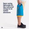 Sea to Summit eVac Dry Bag, Roll-Top Compression Bag, 8 Liter, Beluga Black