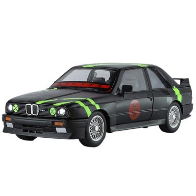 1/24 BMW 1988 M3 E30 Legierung Sportwagen Modell Diecasts Metallauto Innenzubehör Ornamente Automobilteile Dekoration Geburtstag