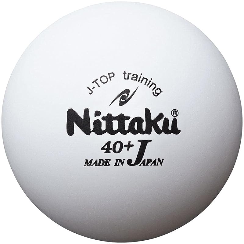 Nittaku Table Tennis Practice Balls, Japan Top Training Balls, 6-pack, NB1360