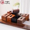 Black Walnut Wooden Tissue Box for Home, Office, Restaurant, or Hotel
