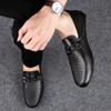 Fashion Luxury Soft Flats Genuine Leather Shoes Men Round Toe Moccasin Loafers Man Casual Shoes Fashion Quality Footwear Designer Shoes