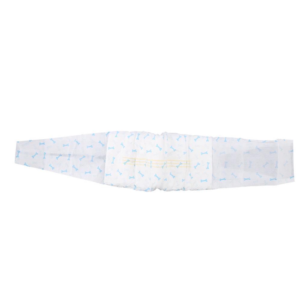Male Dog Puppy Belly Wraps Diaper Nappy Sanitary Physiological Pants (XS)