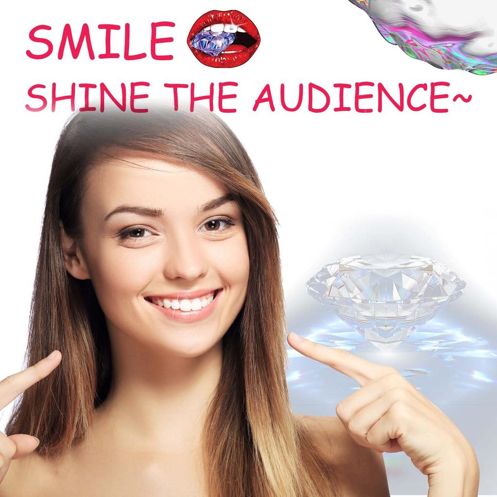 DIY-Zahnschmuck-Set, DIY-Dekorationszubehör, Verleihen Sie Ihrem Lächeln mit Klebstoff Glanz