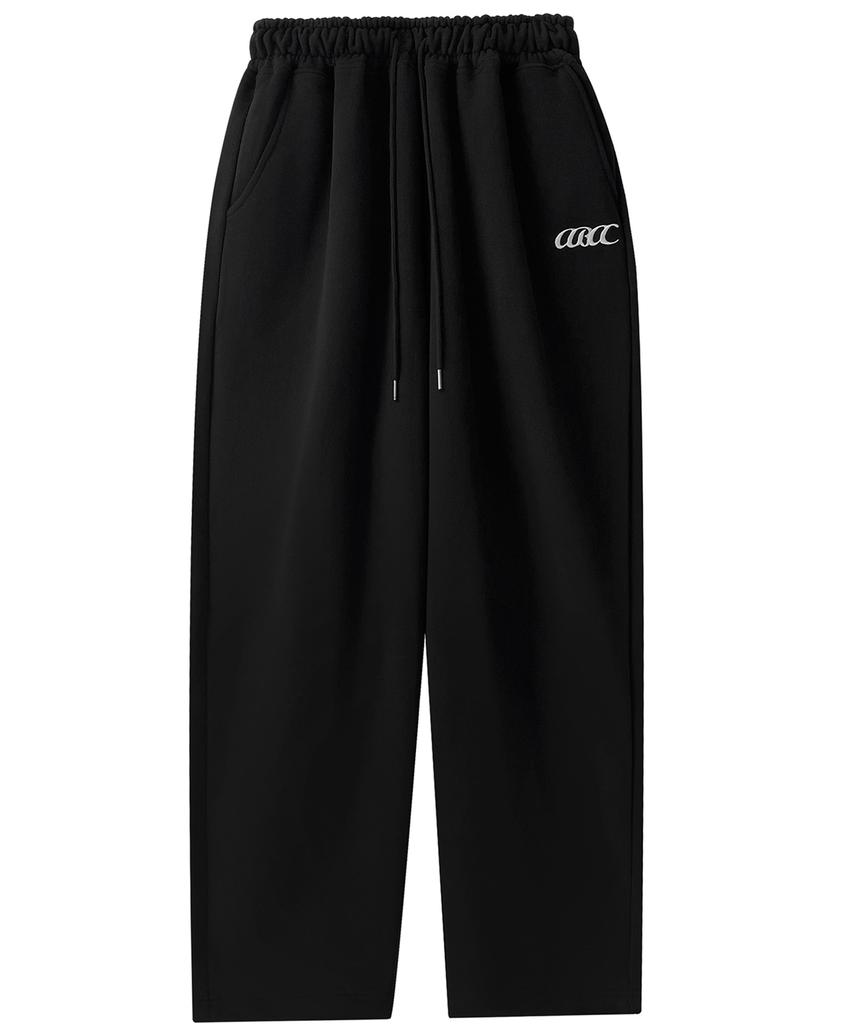 Aobieonseu Abac Balloon Sweatpants (Black)
