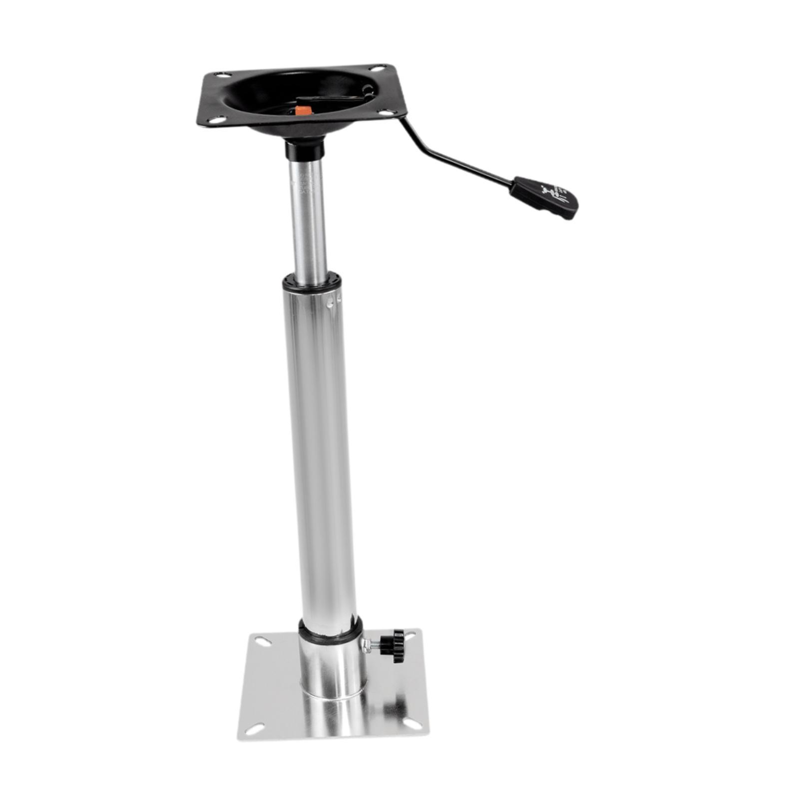 

Boat Seat Pedestal Mount, Marine Chair Base, Heavy Duty Manual Sturdy for Most Boat Seat Mount,
