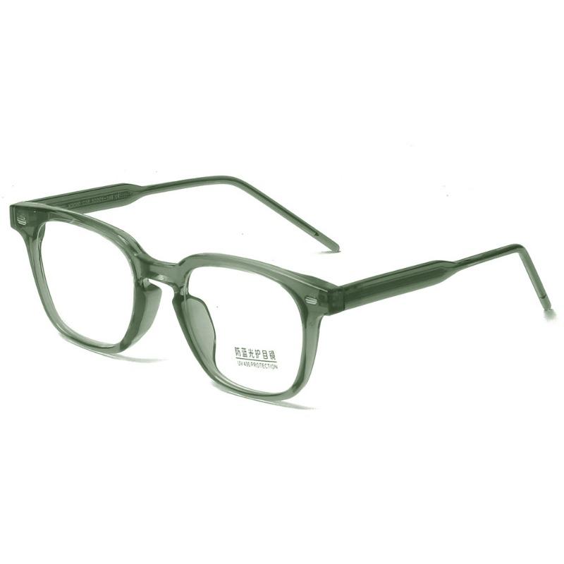 European and American Personalized Anti-blue Light Flat Glasses Frame Female Tide Street Shot