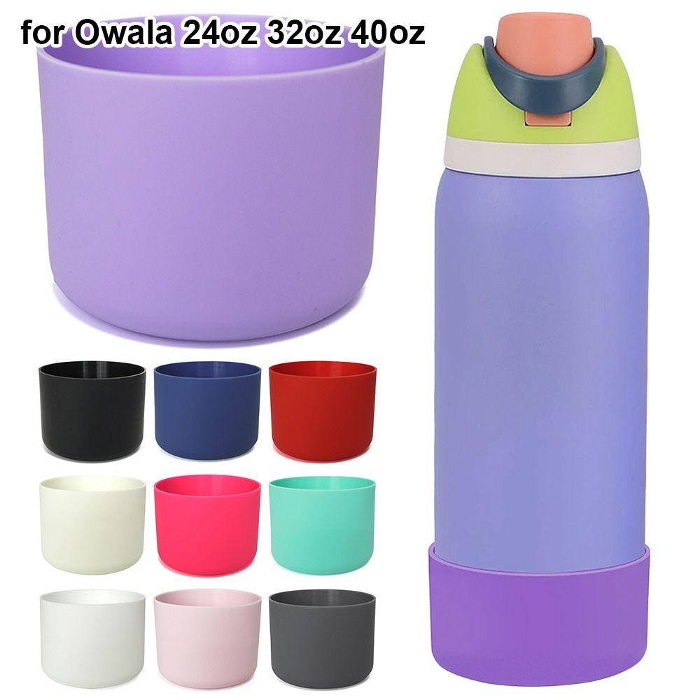 1Pcs Colorful Bottle Bottom Base Protective Cup Sleeve New Silicone Boot  for Owala 24oz 32oz 40oz