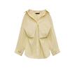 Spring New Women's Clothing Batwing Long Sleeves Loose Poplin Shirt Tops 2020458 4764020