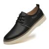 Casual Men's Leather Shoes High Quality and Comfortable Style Outdoor Leisure Business Party Daily Office Driving Adult Shoes