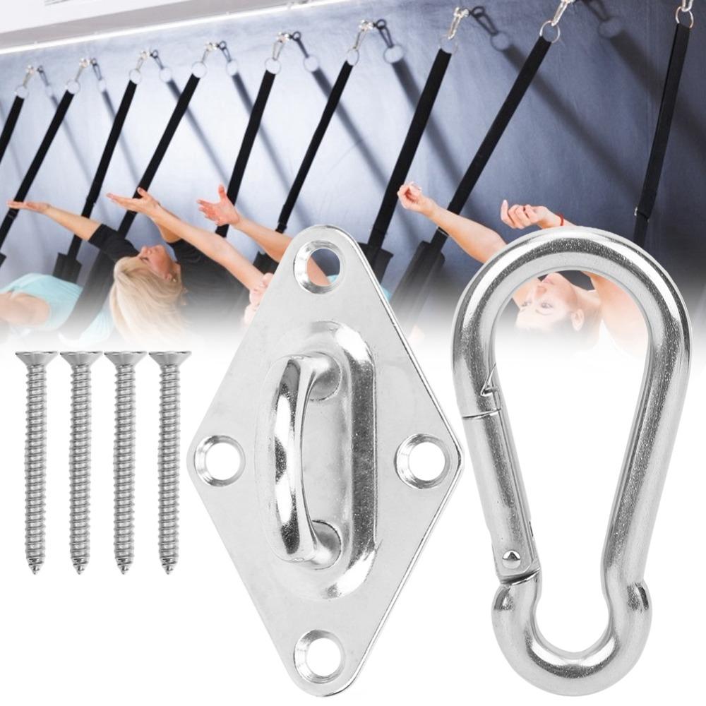 2 Set Stainless Steel Stainless Steel Hanging Buckle M8 Heavy Duty Wall Mount  Outdoor Swing