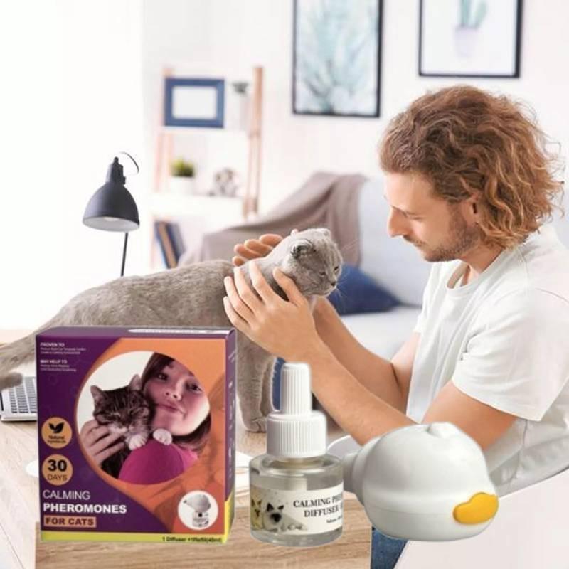 Pheromone For Diffuser Cats Plugin Relaxants Pet Emotional Comfort Spray Tool