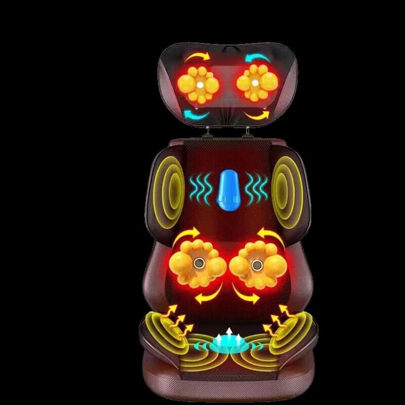AUX Full Body Back and Neck Massage Cushion CN plug (adapter included)