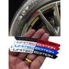 4pcs/set New Aluminium Limited Edition Wheel eyebrow Alloy Sport Emblem Car Wheel Hub Stickers For Universal Car Accessories