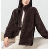 Women's Winter Fashion Double-Sided Zipper Cardigan Hoodie, 2025 Thick and Warm Solid Color Style