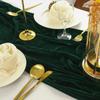 30*120inch European Style Velvet Table Runner Wedding Christmas Party Gathering Supplies