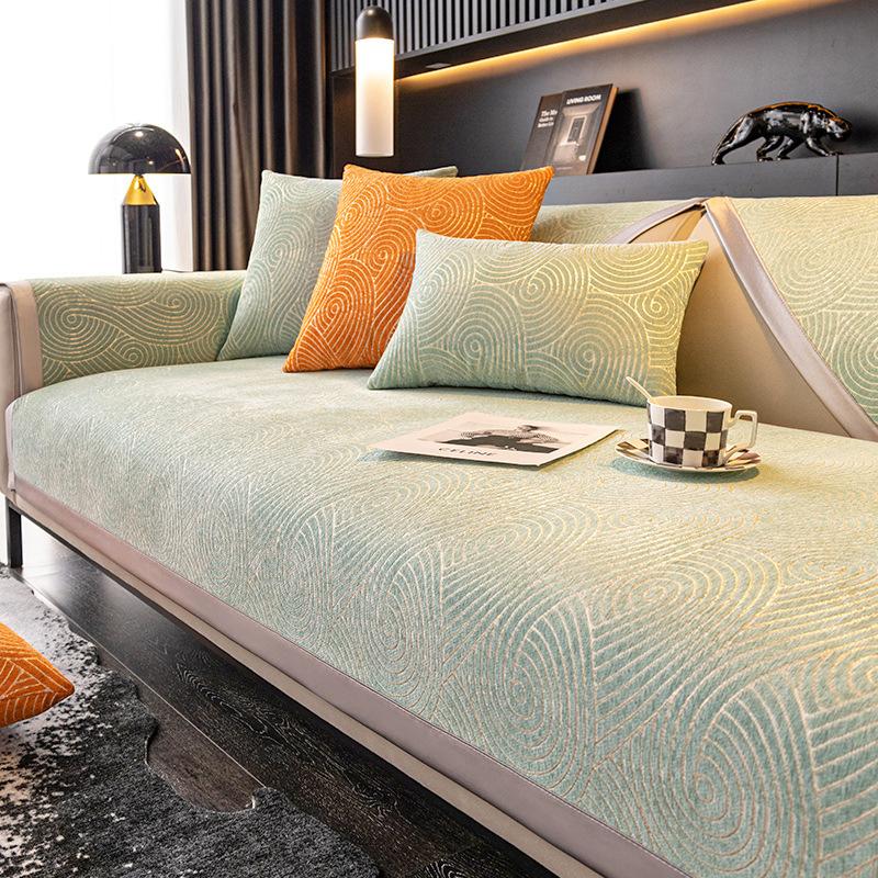 

Доступная роскошная подушка для дивана, нескользящая, новинка, универсальный чехол для сиденья Four Seasons, все включено, высококачественная оптовая продажа, утолщенная гостиная 70*70cm