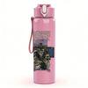 1PC Dark Band Vintage Poster Collage Print 750ml Portable Sports Water Bottle Leakproof Gym Outdoor Travel Drink Cup