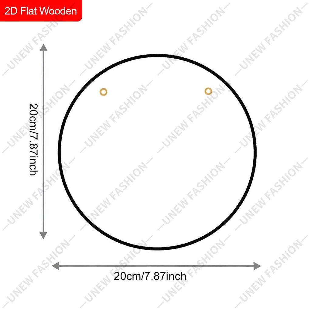 Weihnachtsdekorationsschild, hängende Innendekorationen, 2D flache Holzprodukte mit Weihnachtsmannmuster, Weihnachtsgeschenke für Freunde und Familie
