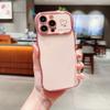 For iPhone 14 Pro Max Case Wave Frame with Love Heart Raised Camera Protection TPU Cover