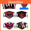 Mascarilla Facial de Algodón de Halloween Poppy Playtime Huggy Wuggys Para Adultos Ajustable Transpirable