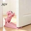Sturdy Door Security Tool Cute Dog Stopper, 3D Printed Wedge Stopper for Bottom Durable PLA of Door, Non-Slip Holder, Decorative Stop Bedroom Creative