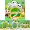 Panda Cartoon Hairband With Colorful Balls For Kids And Students