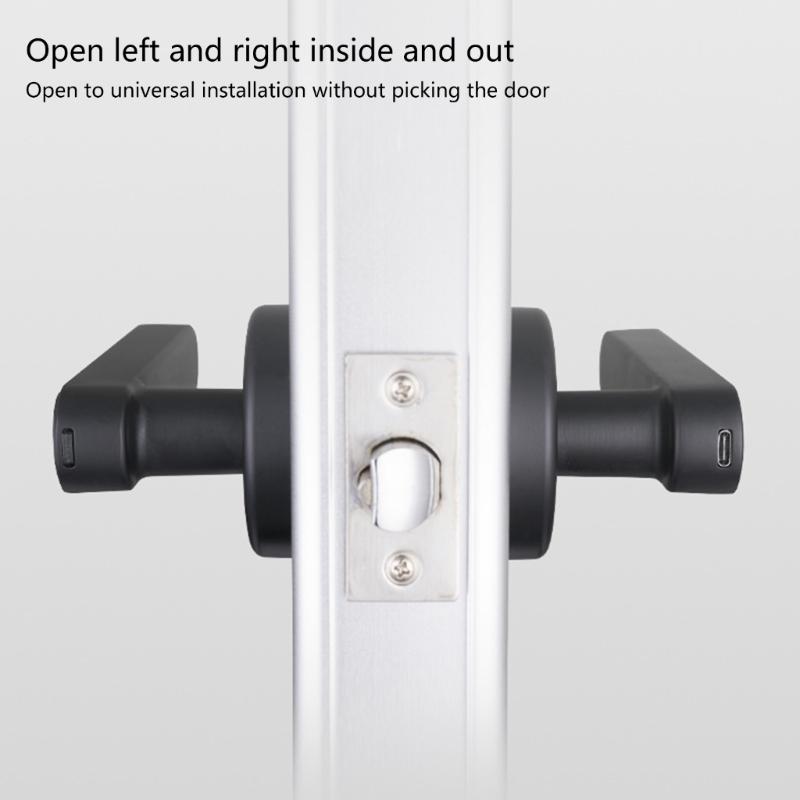 Advanced Fingerprint Recognition Door Lock Entry Fingerprint Door Lock Convenient Fingerprint Door Knob for Household