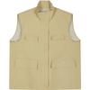 JNBY 2025 Autumn Collection Sleeveless Stand-Collar Vest