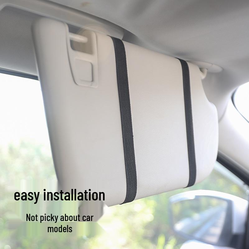 Rechargeable LED Car Makeup Mirror with 5x Magnification