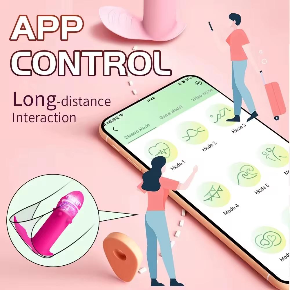 Panty Wearable Dildo Vibrators Mini Bullet Clitoral G Spot Stimulator 10 Modes Vagina Orgasm Masturbator Sex Toys for Women 18+