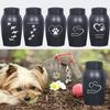 Black Pet Cremation Urn Portable Memorial Pet Urn Columbarium Sealed Funeral Urn  Funeral Supplies