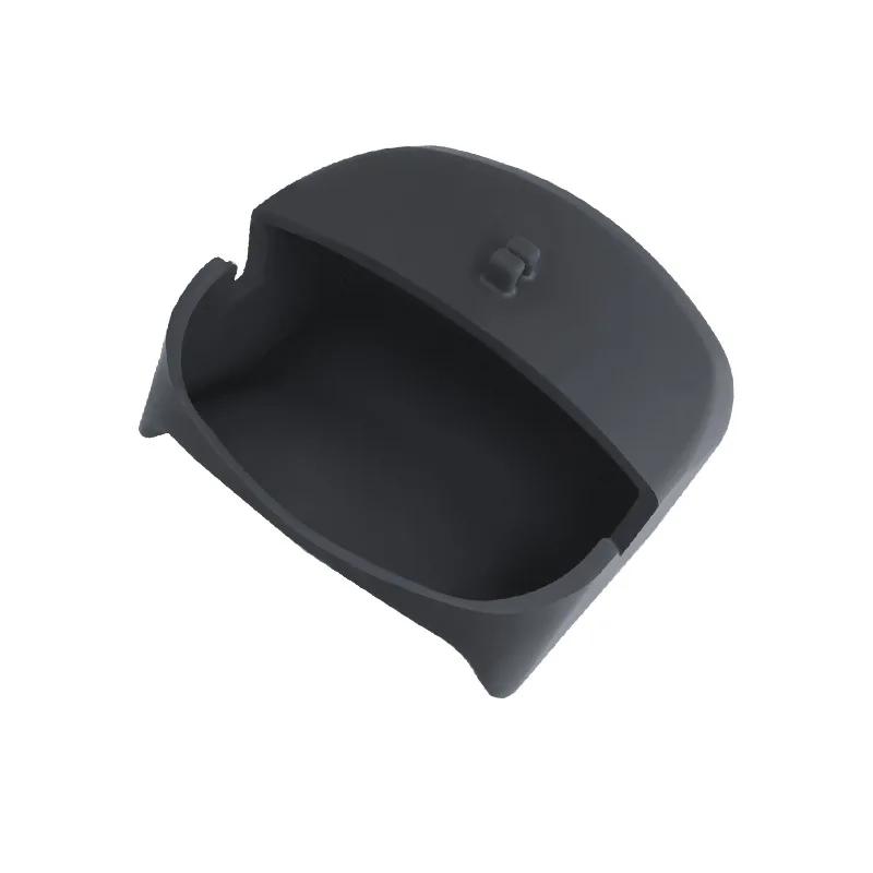 

Для Tesla Model 3+ Ящик для хранения на рулевом колесе Силиконовый держатель для мобильного телефона Хранение очков Новая модель3 Highland 2025 Аксессуары чёрный