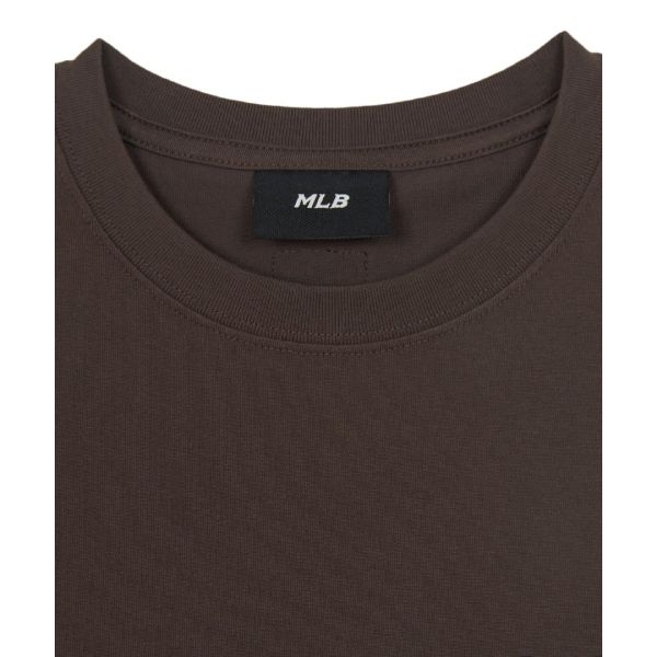 MLB Boston Red Sox Oversized Crew Neck Short Sleeve Letter Print T-Shirt Unisex T-Shirts Brown 3ATSV1663-43BRD
